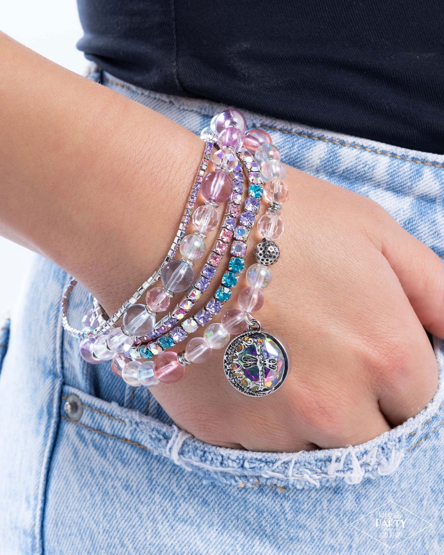 Dream On Dragonfly - Multi Paparazzi Bracelet