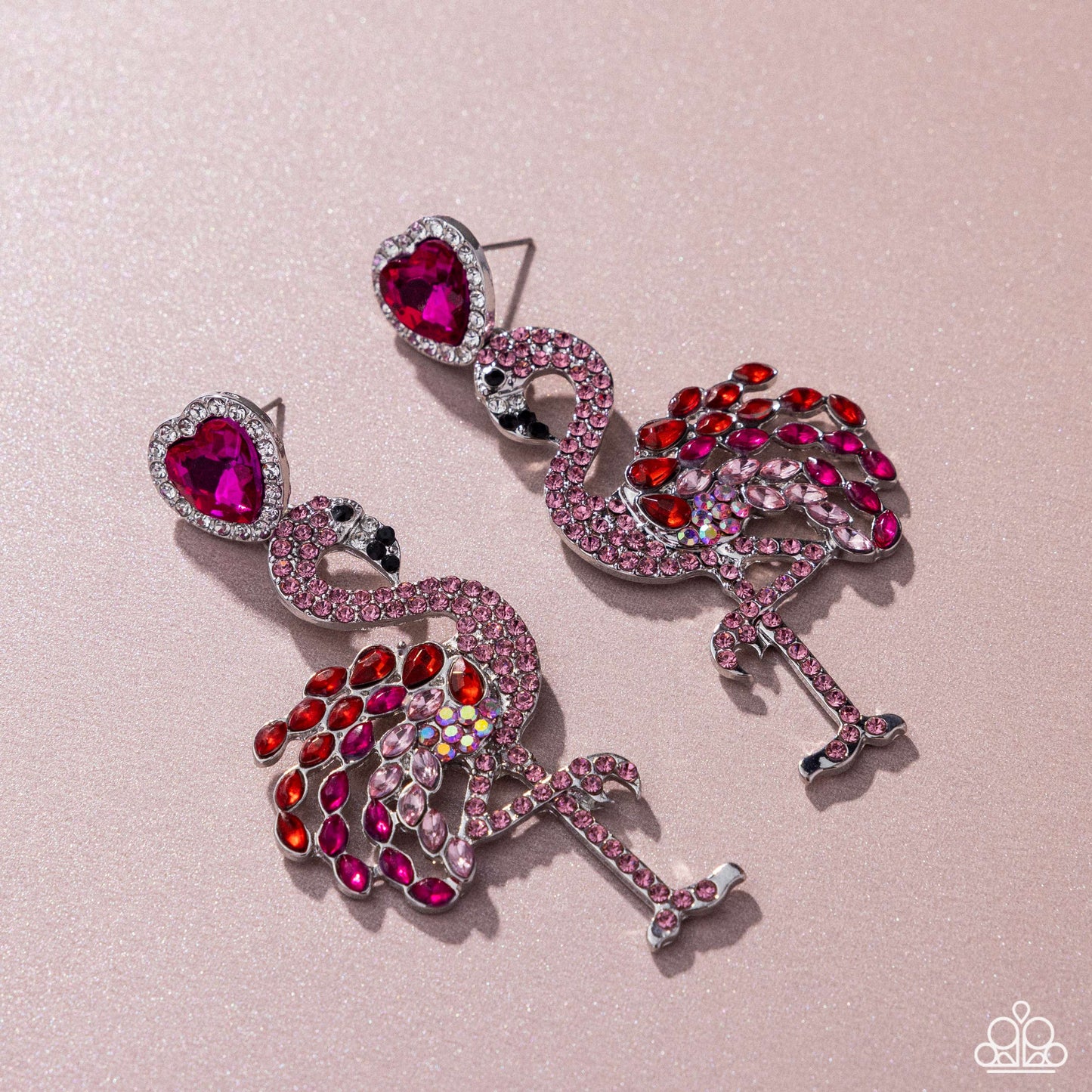 Flamingo Freestyle - Pink Paparazzi Earrings