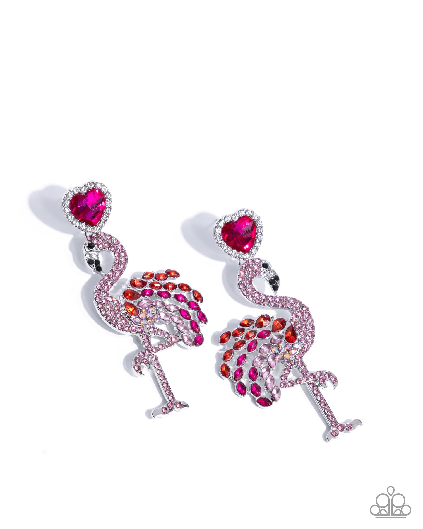 Flamingo Freestyle - Pink Paparazzi Earrings