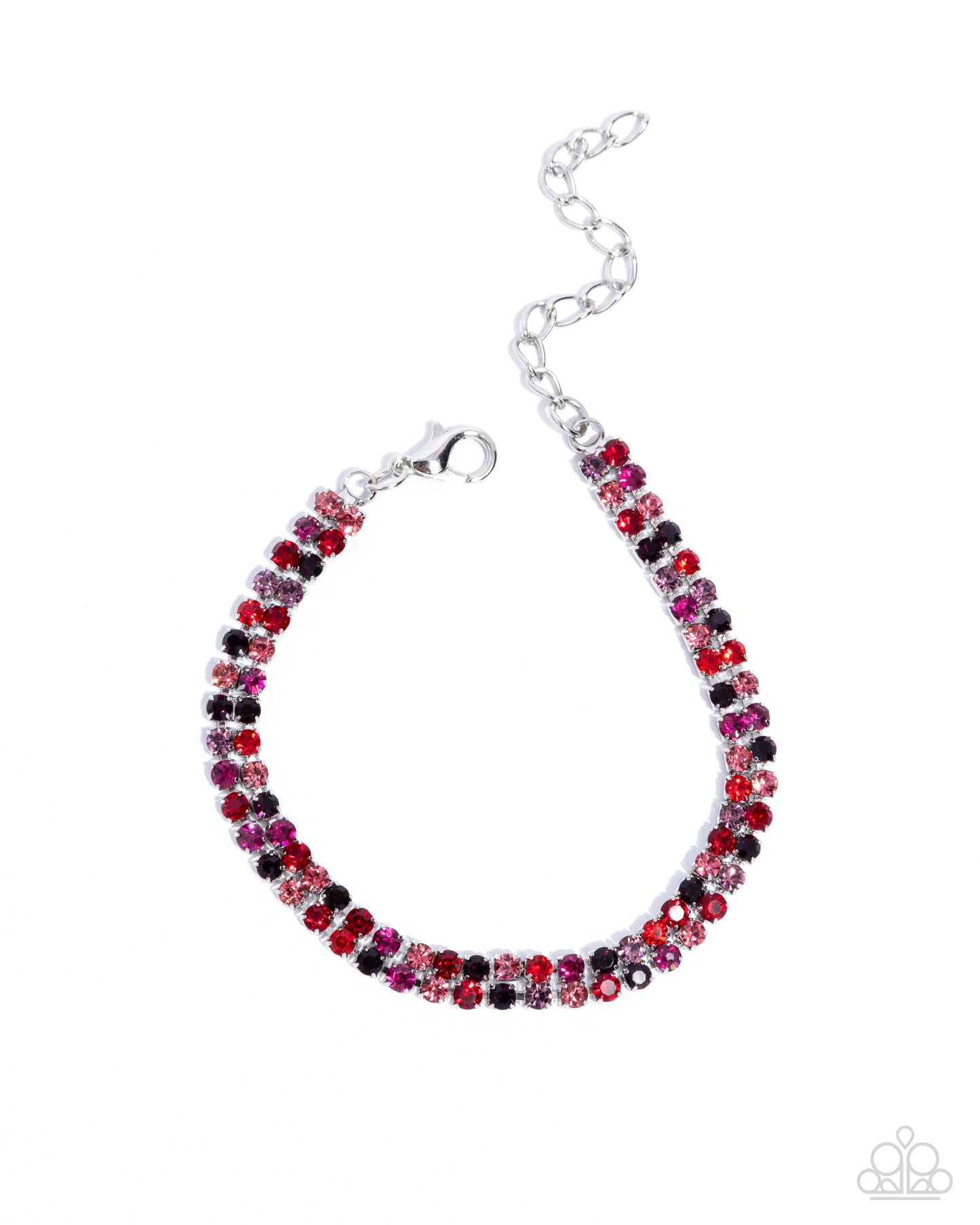 Complete Look - Red Choker and Red Bracelet