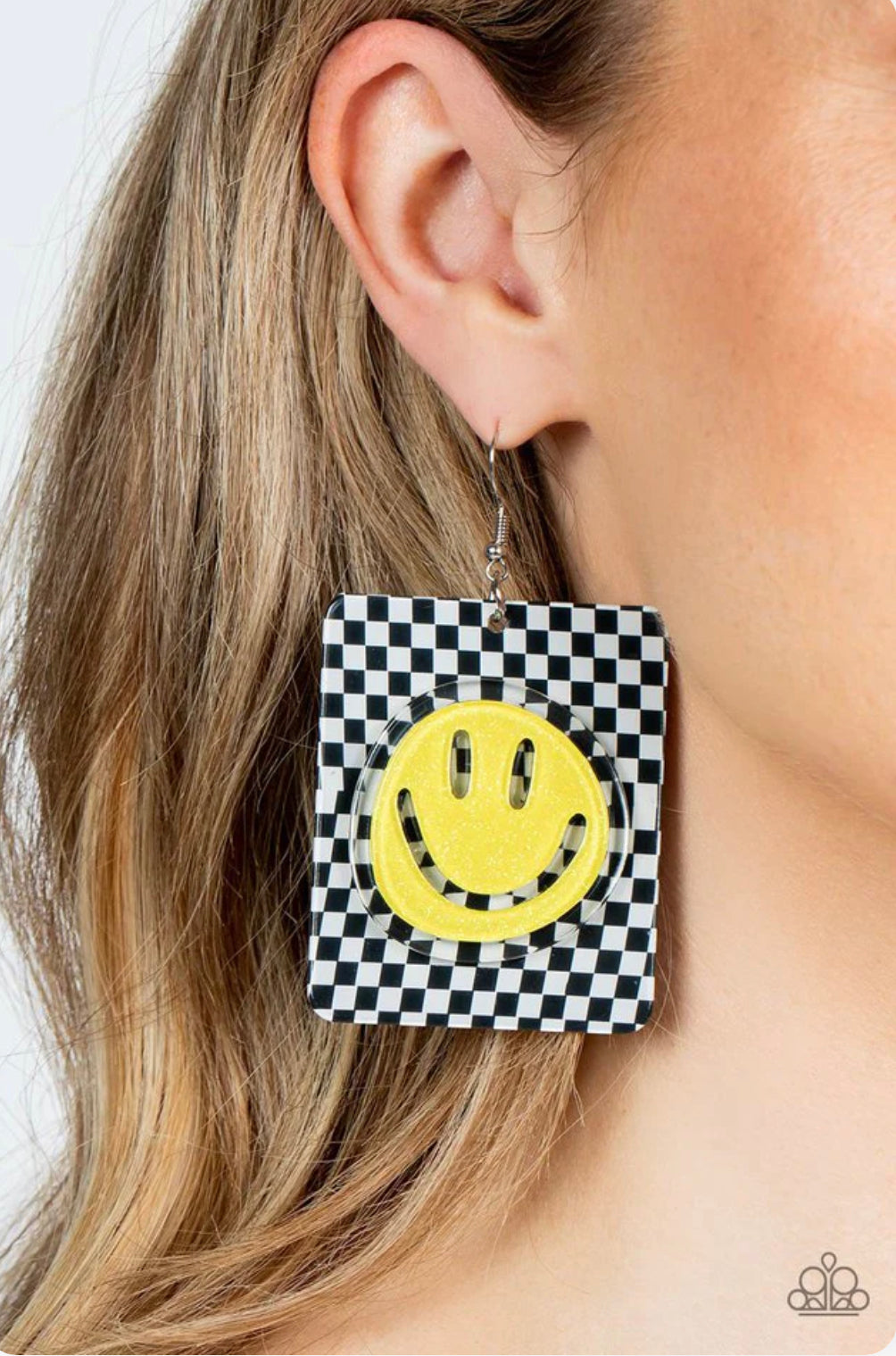 Cheeky Checkerboard - Yellow