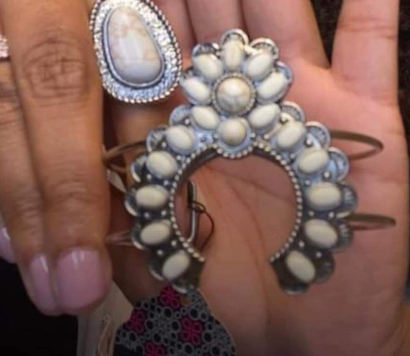White set for Sharon
