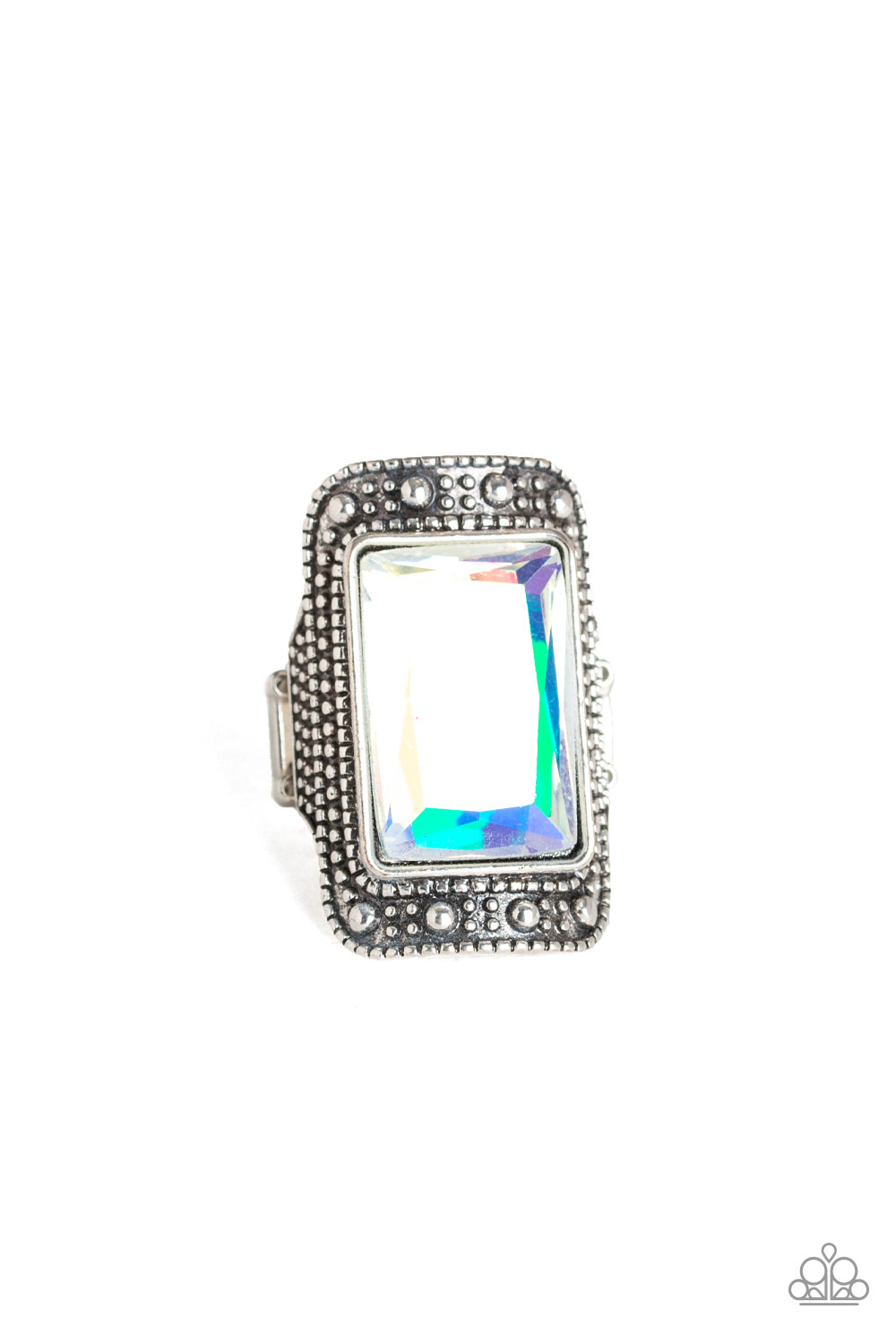 Very HEIR-descent - White - Paparazzi Accessories