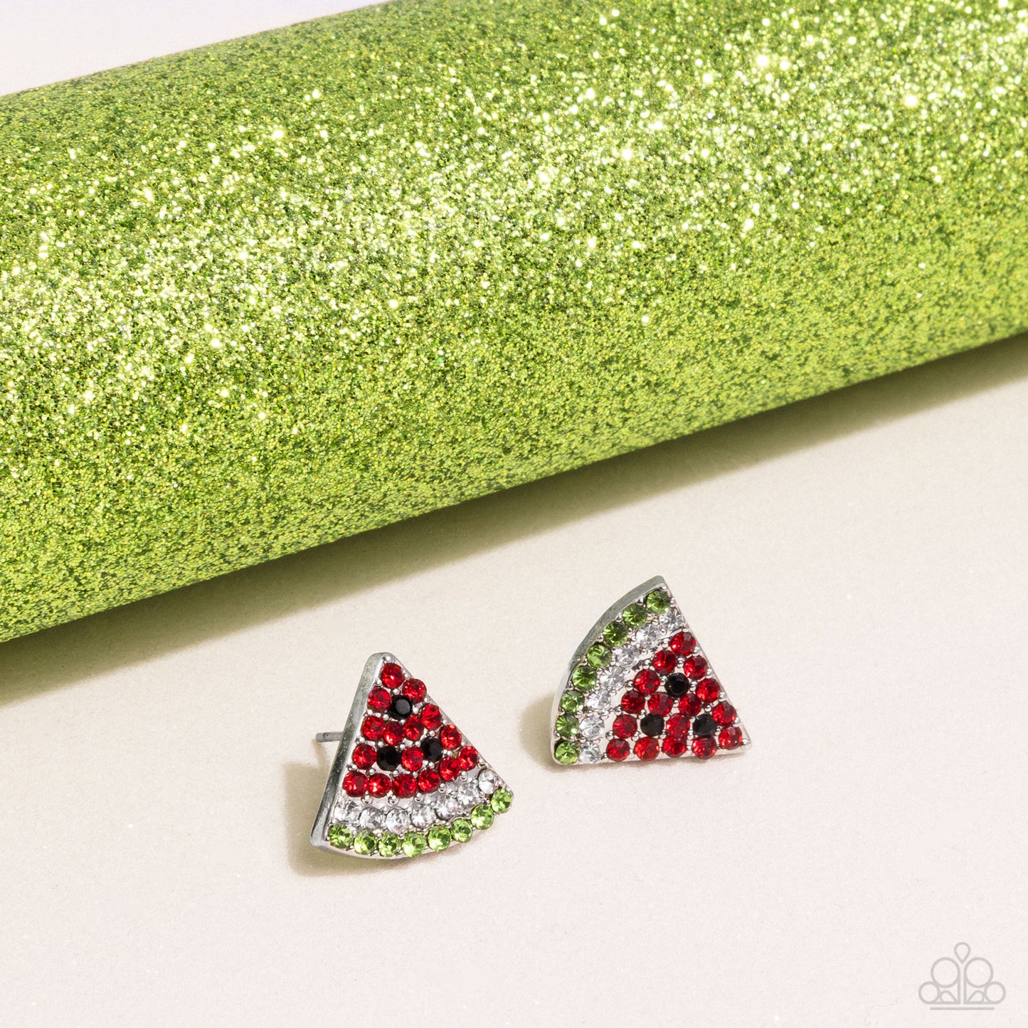Watermelon Slice - Red Watermelon Earrings