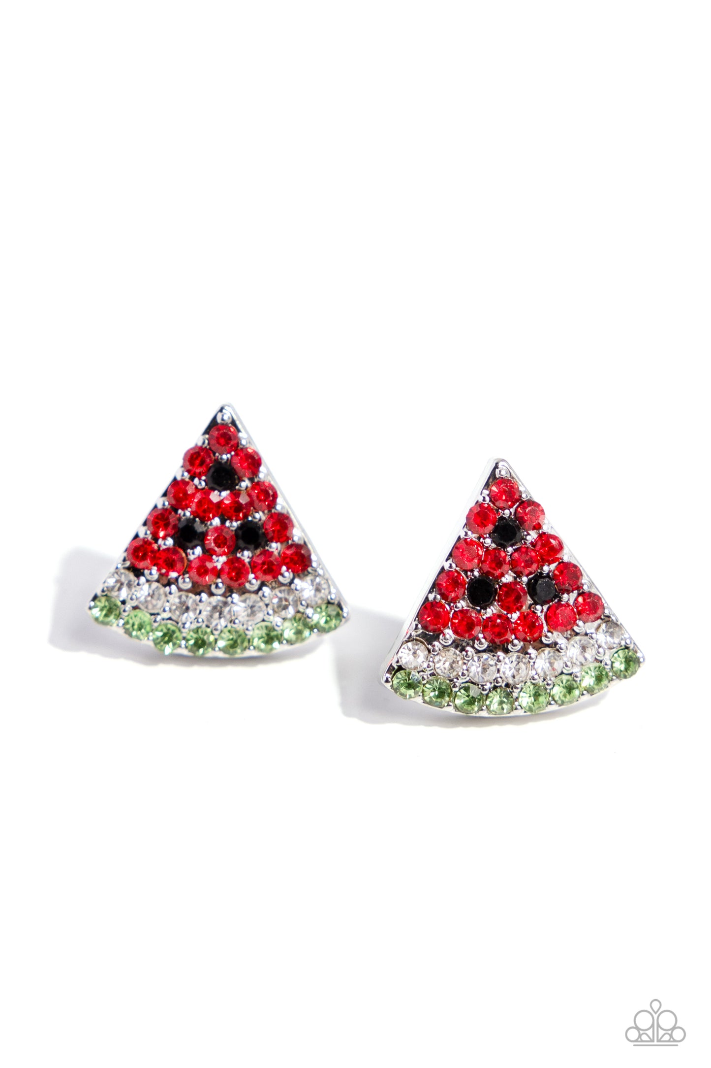 Watermelon Slice - Red Watermelon Earrings