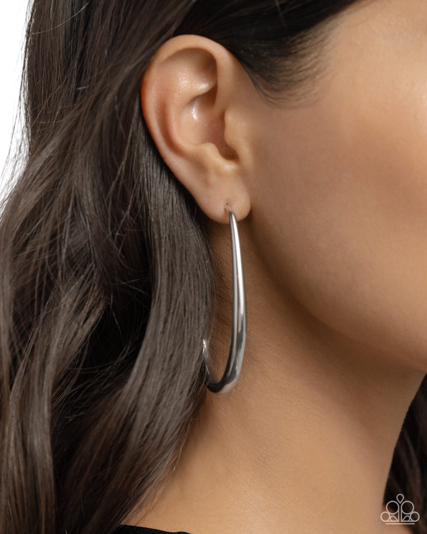 Exclusive Element - Silver Hoop