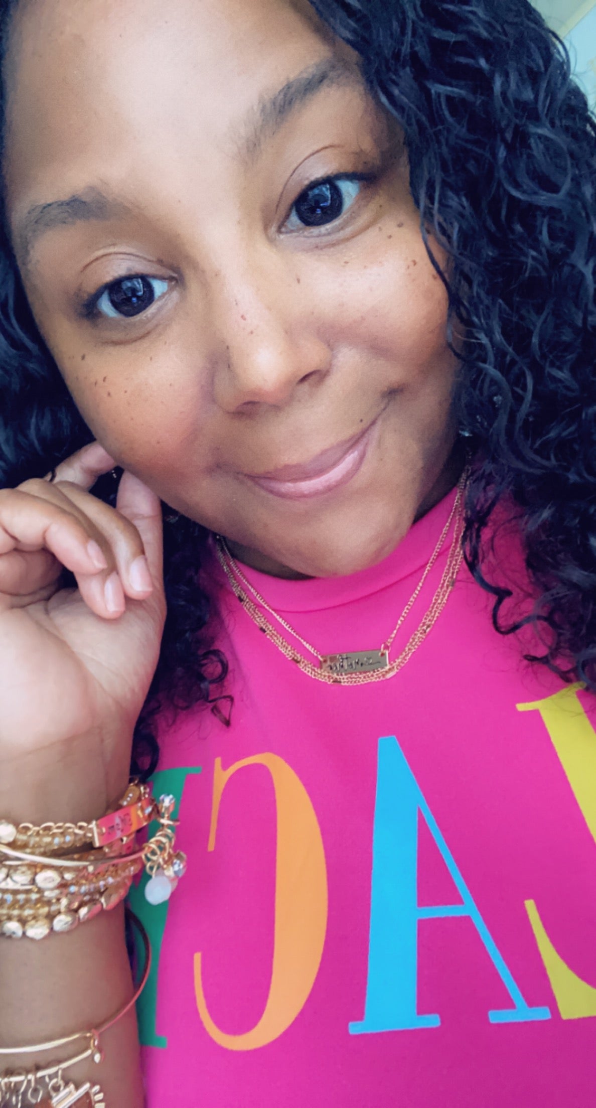 Mom Necklace Stack - Dani’s look 5/29/21