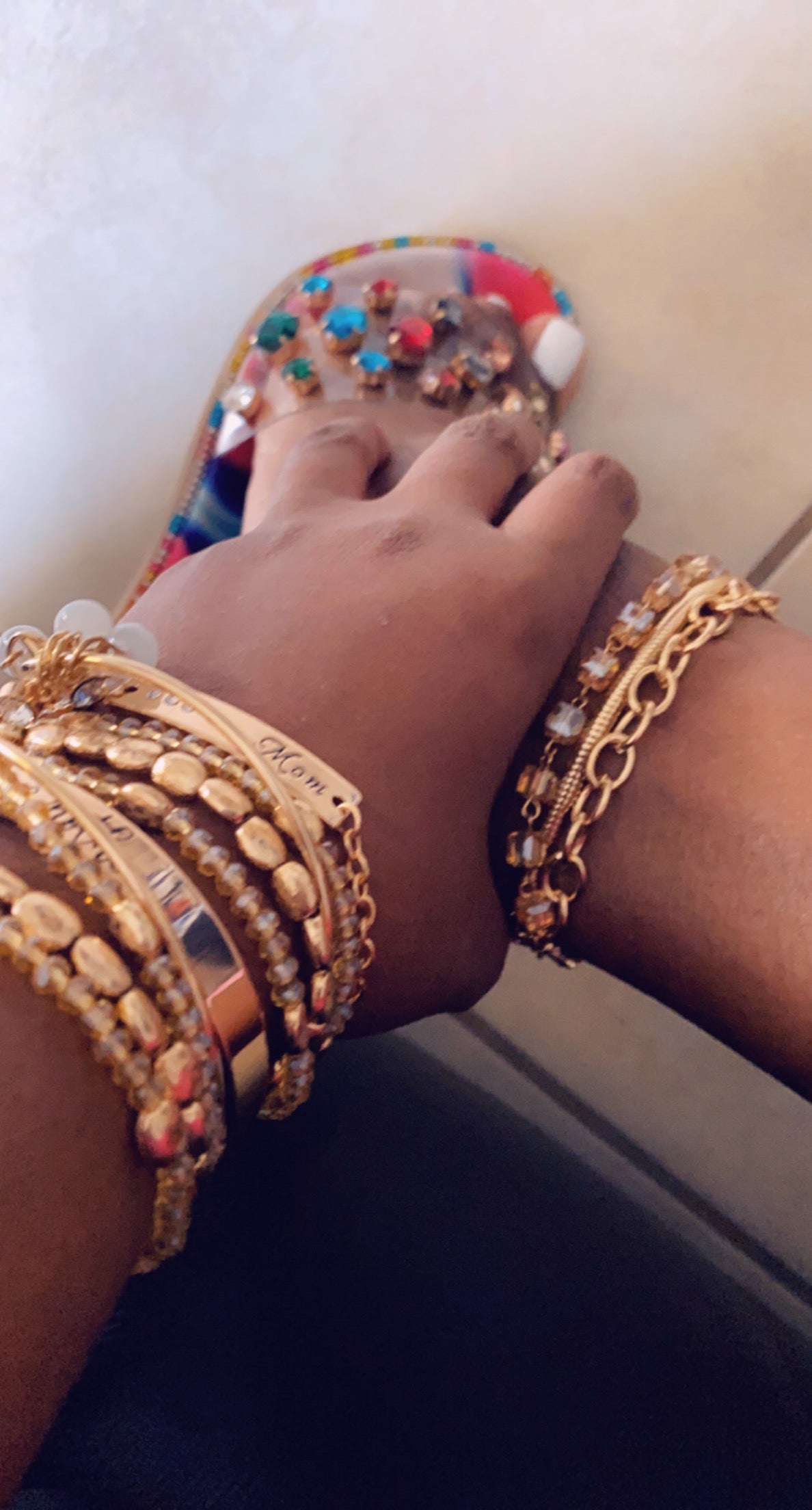 Gold Anklet Stack - Dani’s look 5/29/21