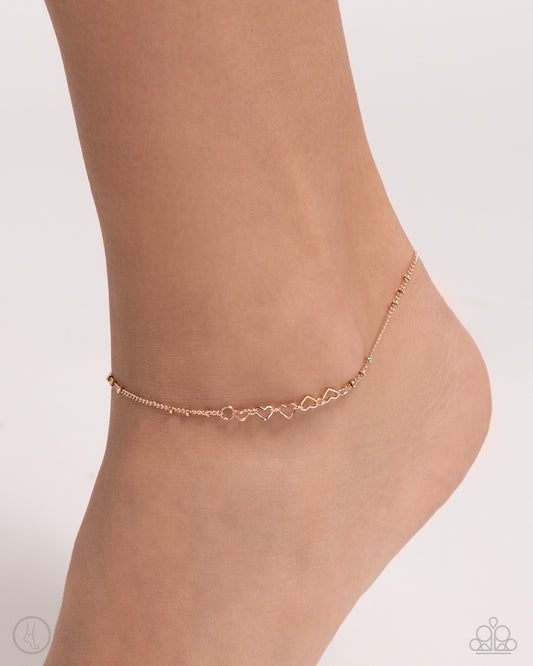 Satellite Shimmer - Rose Gold ANKLET