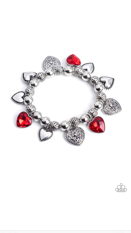 Charming Crush - red - Paparazzi bracelet