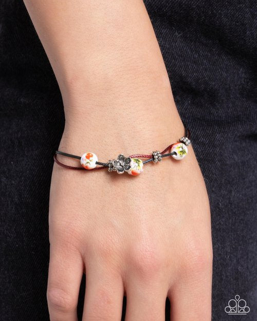 Paparazzi Bracelet ~ Pridefully Painted - Red