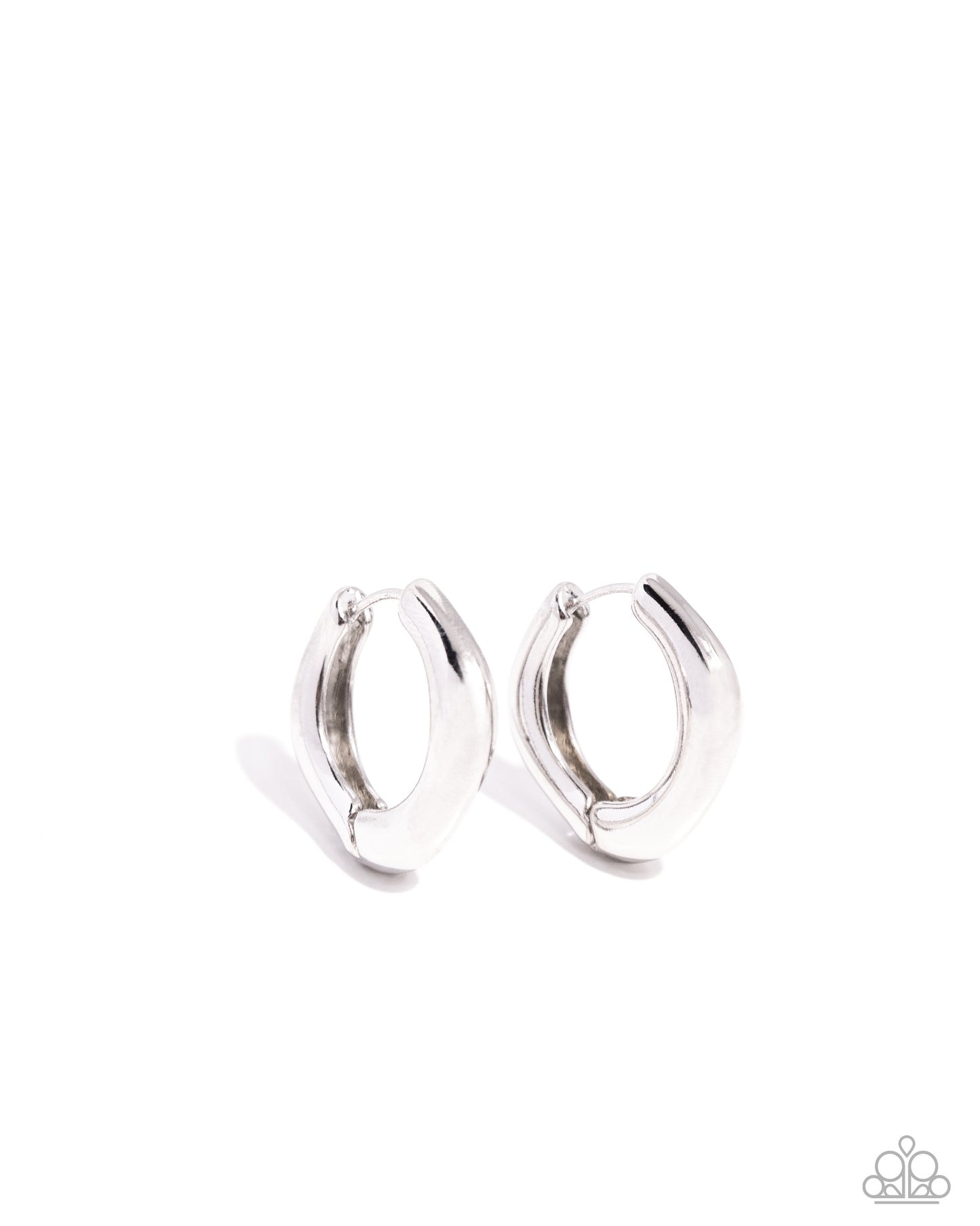 Monochromatic Makeover - Silver Hoop