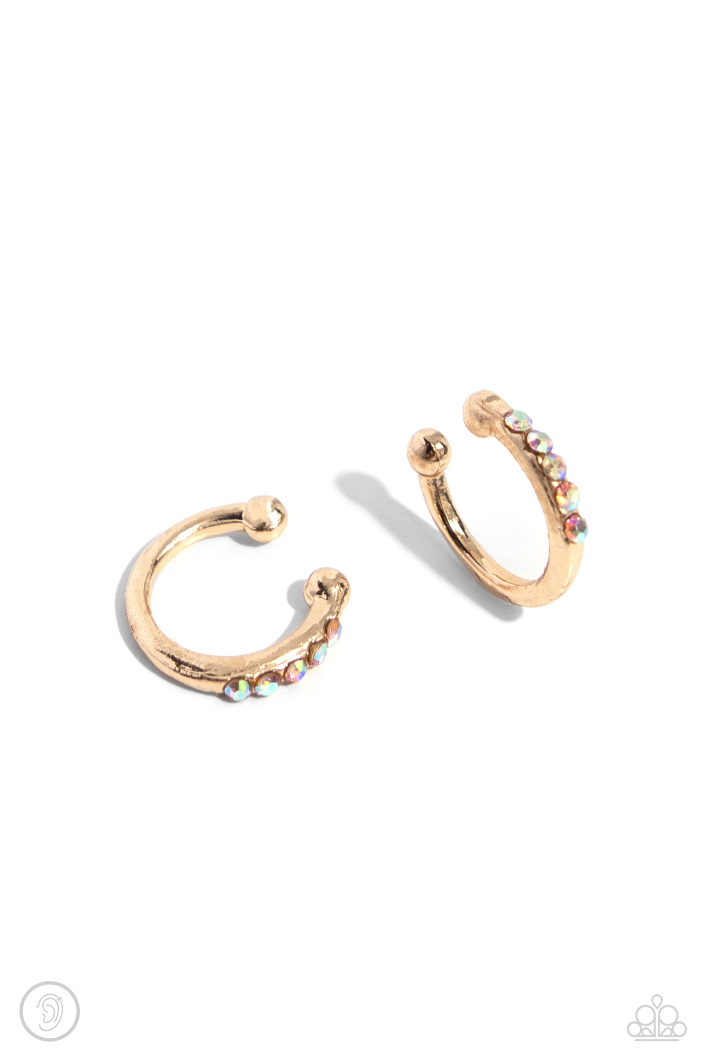 Charming Cuff - Gold Ear Cuff