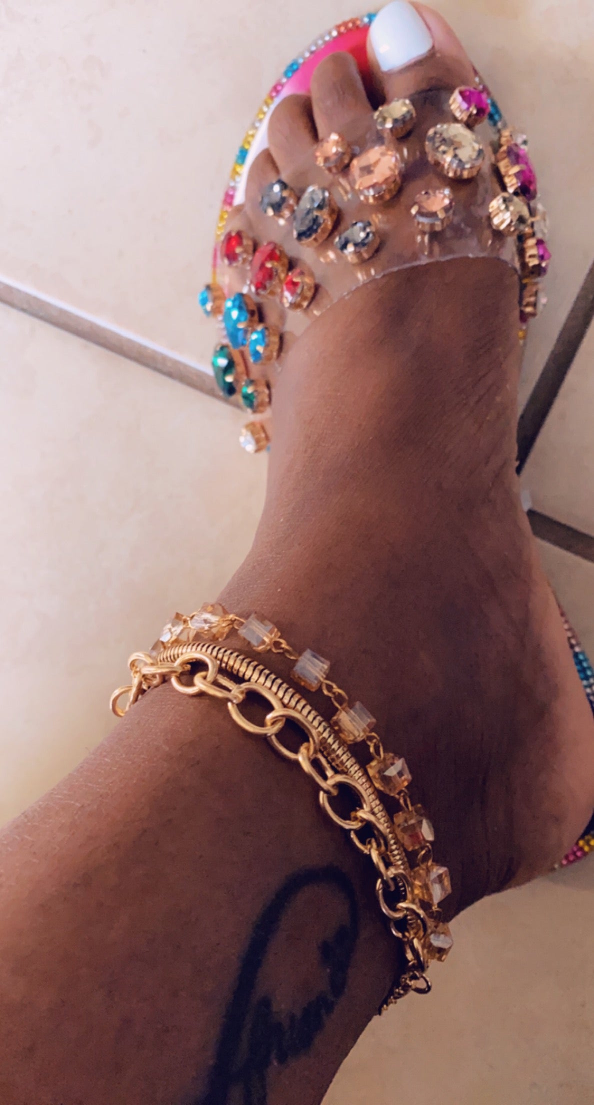 Gold Anklet Stack - Dani’s look 5/29/21